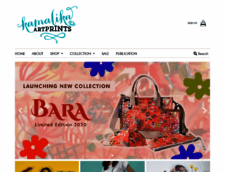kamalikaartprints.com screenshot