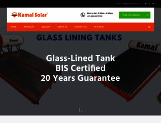 kamalsolar.com screenshot