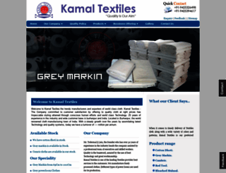 kamaltextile.com screenshot
