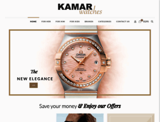 kamar-watches.com screenshot