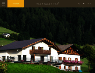 kamaunhof.com screenshot