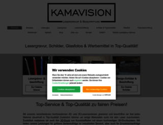 kamavision.de screenshot