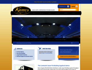 kamcosupply.com screenshot