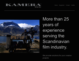 kamerarental.com screenshot