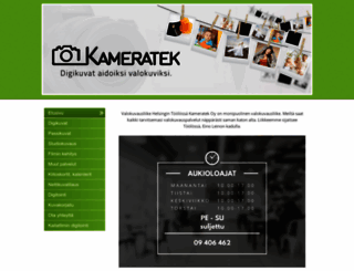 kameratek.fi screenshot