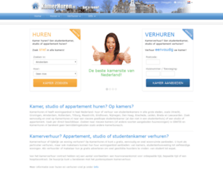 kamerhuren.nl screenshot