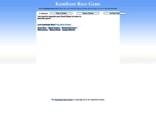 kamikazerace.net screenshot