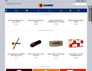 kamiko.sk screenshot