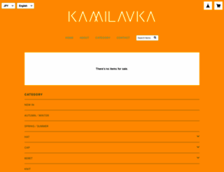 kamilavka.thebase.in screenshot