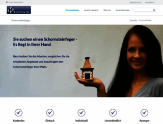 kaminia.de screenshot