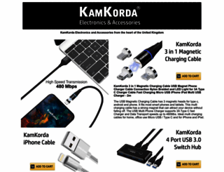 kamkorda.com screenshot