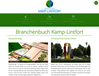 kamp-lintfort-links.de screenshot