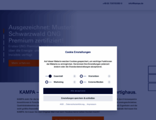 kampa-haus.de screenshot