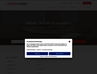 kampajobs.ch screenshot