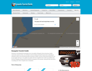 kampalatouristguide.com screenshot