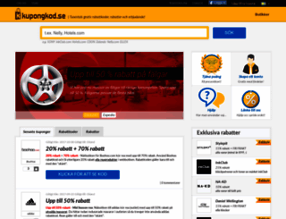 kampanjkoder.com screenshot