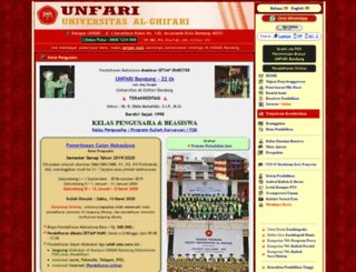 kampus-unfari.bantal.web.id screenshot