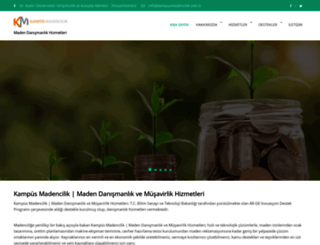 kampusmadencilik.com.tr screenshot