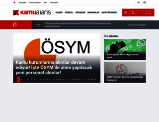 kamuajans.com screenshot