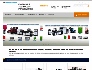 kamultrasonic.com screenshot