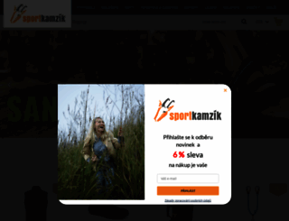 kamzik.cz screenshot