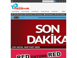 kanalpazarcikhaber.com screenshot