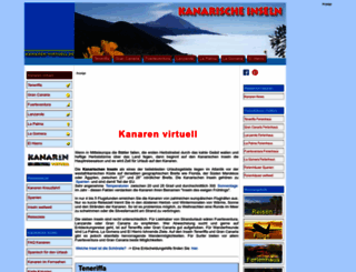 kanaren-virtuell.de screenshot