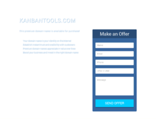 kanbantools.com screenshot