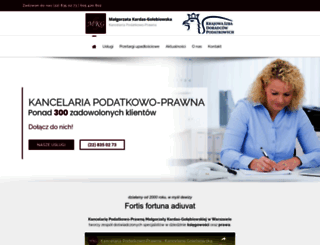 kancelaria-golebiowska.com.pl screenshot