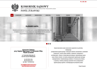 kancelaria-komornik.pl screenshot