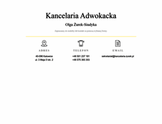kancelaria-zurek.pl screenshot