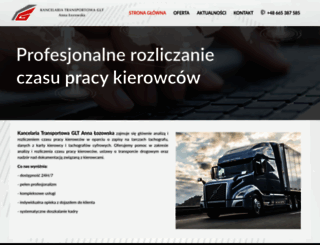 kancelariatransportowa.pl screenshot
