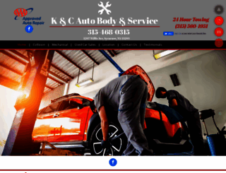 kandcautoservice.com screenshot