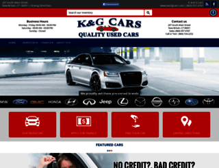 kandgcars.com screenshot