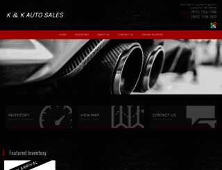 kandkautosales.com screenshot