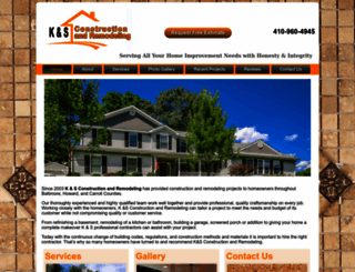 kandsconstructionandremodeling.com screenshot