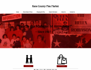 kanecountyfleamarket.com screenshot