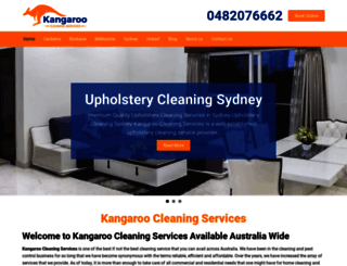kangaroocleaningservices.com.au screenshot