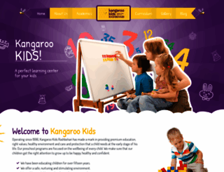 kangarookidsrashbehari.com screenshot