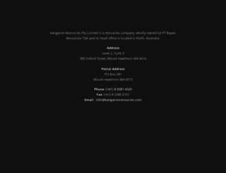 kangarooresources.com screenshot