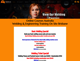 kangarootraininginstitute.com.au screenshot