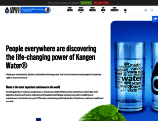 kangen-water.bg screenshot