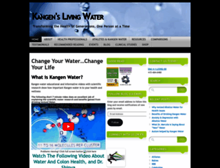 kangenlivingwater.wordpress.com screenshot