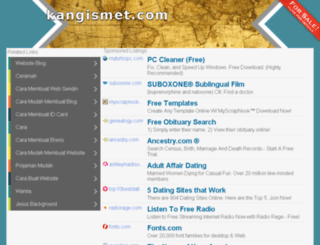 kangismet.com screenshot