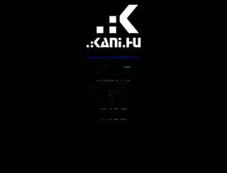 kani.hu screenshot
