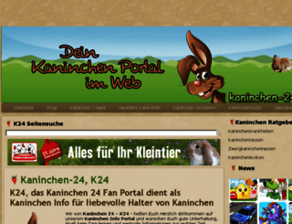 kaninchen-24.de screenshot