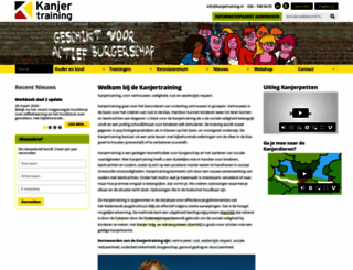 kanjertraining.nl screenshot