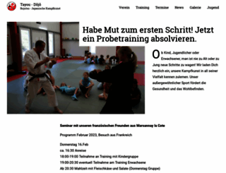 kanku-dojo.de screenshot