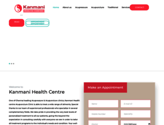 kanmanihealthcentre.com screenshot