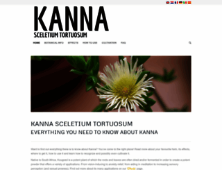 kanna-sceletium-tortuosum.com screenshot